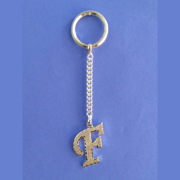silver F Alphabet letter exclusive casting kiychai... by 