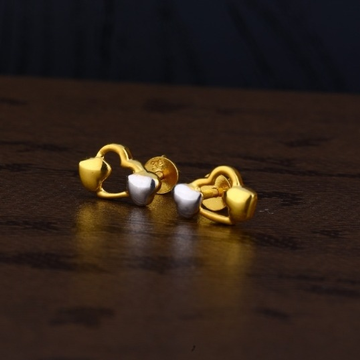 22 carat gold ladies earrings RH-RH901