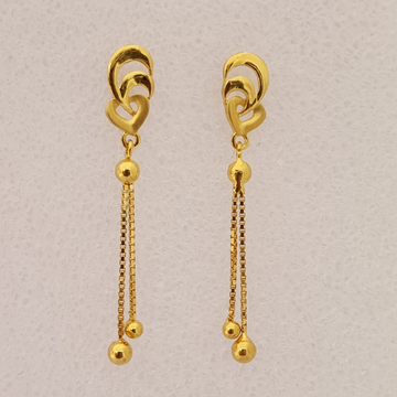 18K Gold Exclusive Hanging Earrings by 