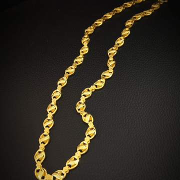 916 Hallmark indo lotas Chain by Pratima Jewellers