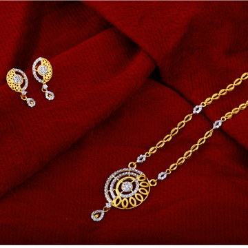 916 Gold Exclusive Hallmark Chain Necklace CN15