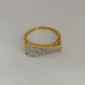 916 gold fancy diamond ladies ring by 