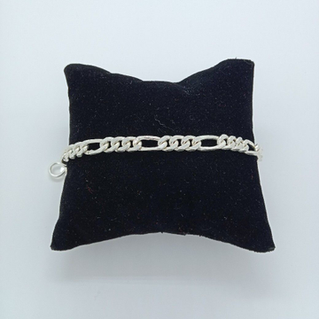 925 Sterling Silver Plated chain link bracelet 