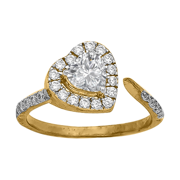 Gold Diamond Delicate Ring MDR177