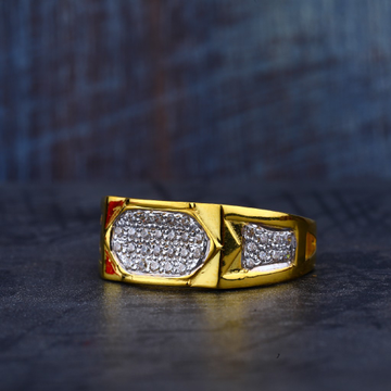 Mens Gold 22K Ring-MR178