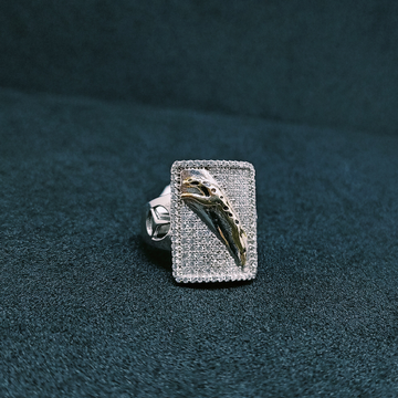Silver Jaguar rings by Ghunghru Jewellers