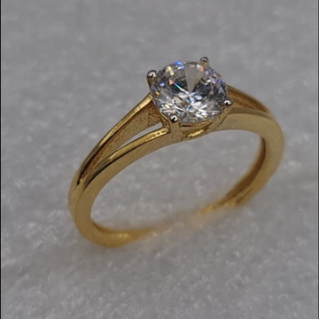 Buy quality Stunning Single Stone Diamond Ring in Bardoli
