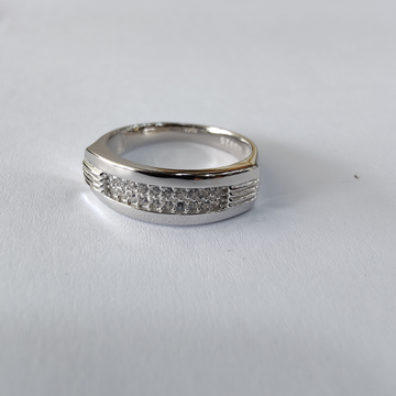 925 sterling silver diamond ladies and gents ring by 
