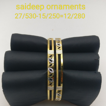 916 copper Kada design by Saideep Jewels