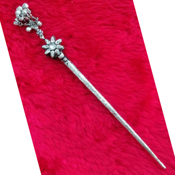 Silver  oxidised Long Stick / Hair Pin  for women by 