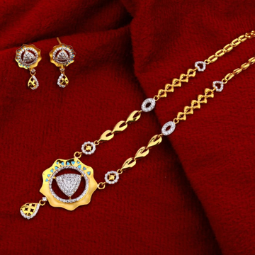 916 Gold Hallmark Delicate Ladies Chain Necklace s...