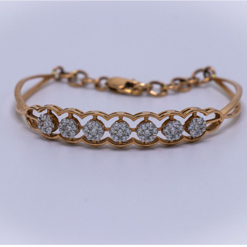 18K gold diamond bracelet agj-br-49