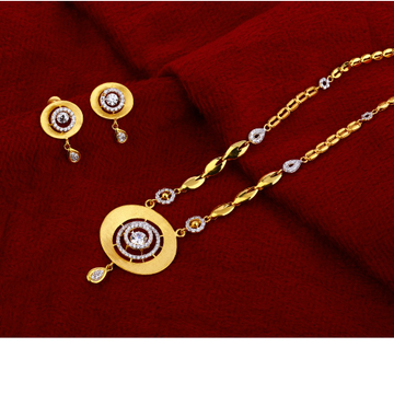 916 Gold  Hallmark Fancy Chain Necklace CN230