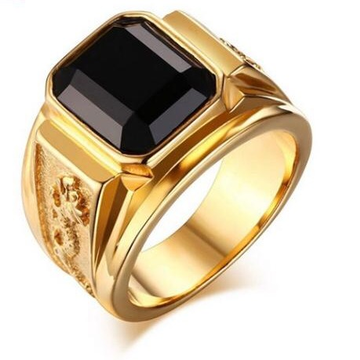 22 kt 916 gold gents ring by 
