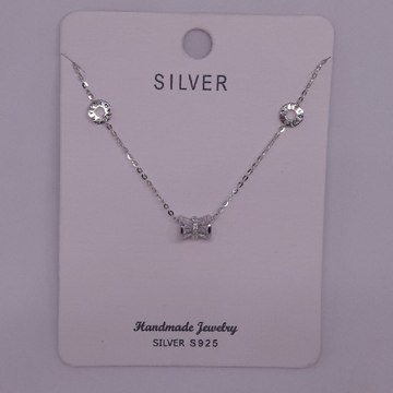 Silver Pendant Set by Rangila Jewellers