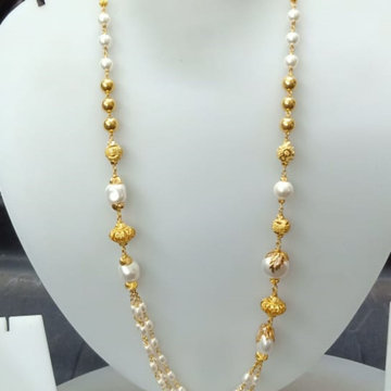 22 KT Gold Modern Ethnic Antique Mala CJAM46 by Celebrity Jewels