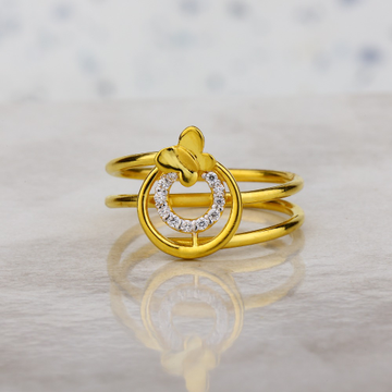 22k 916 exclusive butterfly design for gold ring by 