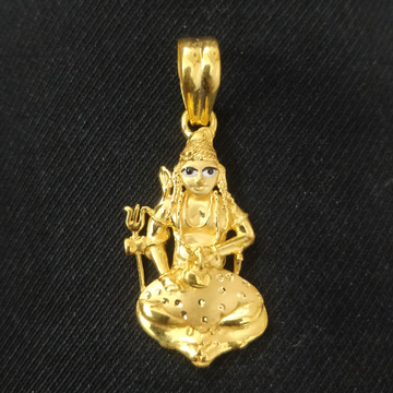 916 gold shankar bhagavan pendant