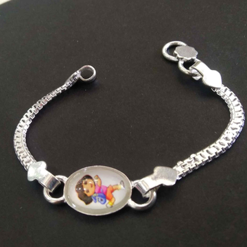 Silver Fancy Cartoon Baccha Lucky For Kids / baby by 