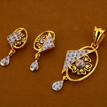 22 carat gold ladies pendants RH-PS747