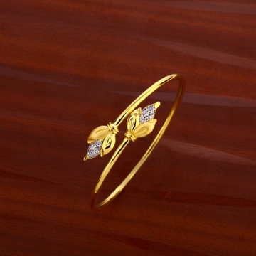 18KT Gold LADIES Kada Bracelet LKB184