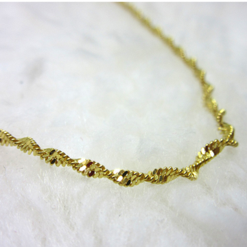 Gold classic disco chain | Jewelxy - 108775
