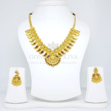 20kt gold necklace set gn13 - gft38 by 
