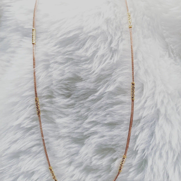 916 rose gold fancy chain by Suvidhi Ornaments