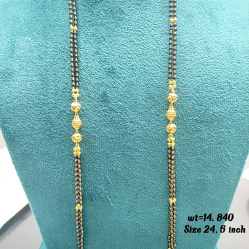 916 Gold Antique Mangalsutraa by Suvidhi Ornaments
