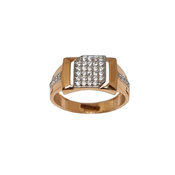18K Rose Gold Designer Gents Ring MGA - GRG0263