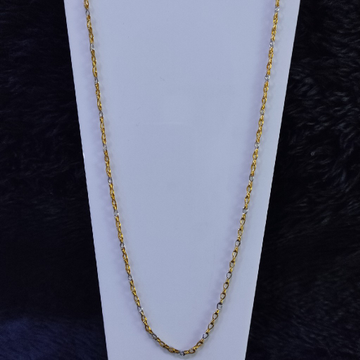 22KT/916 Yellow Gold Aanvi Chain For Women