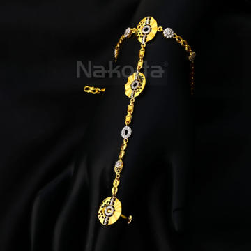 916 Gold CZ Ladies Exclusive Hathpan HP103