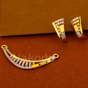 22KT Gold Ladies Fancy Mangalsutra Pendant Set MP5...