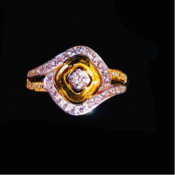 22KT Ladies Exclusive Diamond Ring by Prakash Jewellers