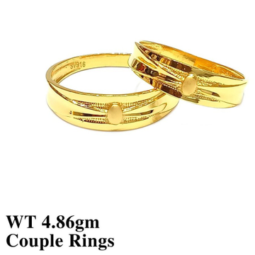 22k Gold Couple Ring by 
