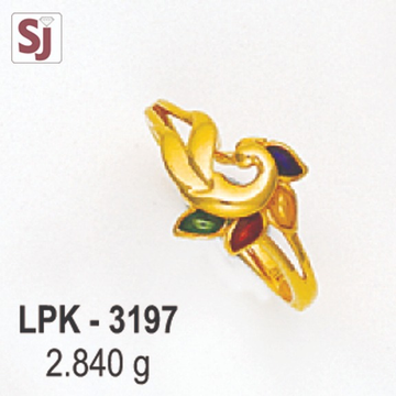 Peacock Ladies Ring Plain LPK-3197