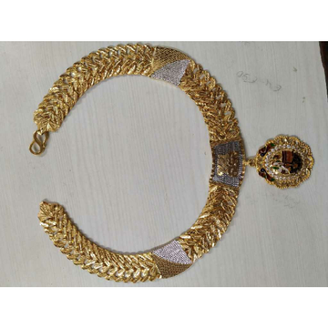 916 Gold Antique Bharvadi Chain