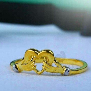 916 Precious Plain Gold Casting Ladies Ring LRG -0...