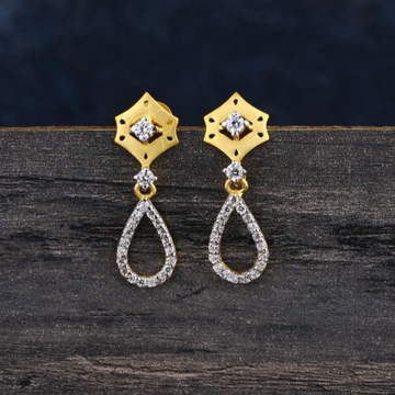22 carat gold classical ladies earrings RH-LE622