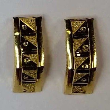 916 Gold Fancy Jtops EarringsAkm-er-130 by 