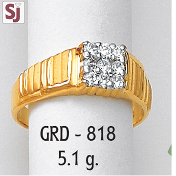 Gents Ring Diamond GRD-818