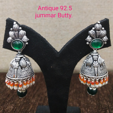 925 silver oxidised jummar earring sl-e001