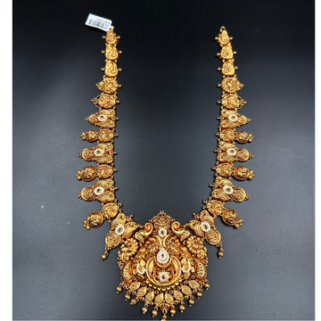 22k gold modern traditional necklace