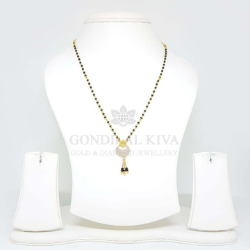 18kt gold mangalsutra gms69 by 