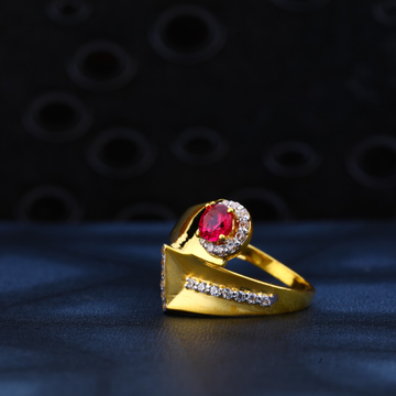 22ct Gold Exclusive Cz Ring LR175