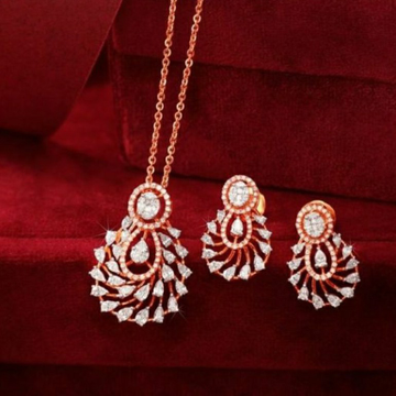 18KT Rose Gold special occasions Pendant set for L... by 