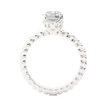 Dazzling Solitaire Ring WG by 