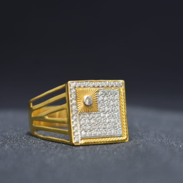 916 Gold Designer Ring For Men MK-R24 by 