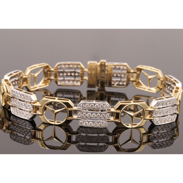 18KT Gold Graceful Diamond Bracelet by 
