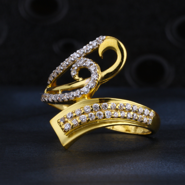 22CT Gold Cz Gorgeous Women's Ring LR1437